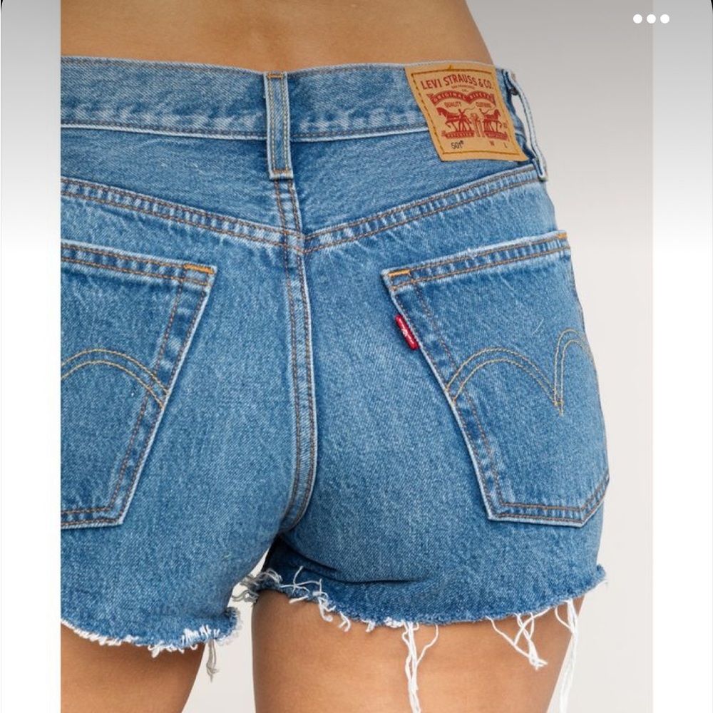 High-Rise Levi’s 501 Shorts